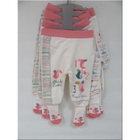 Spodnie niemowlęce 1-1826     Roz 56-62-68-74    Mix kolor     